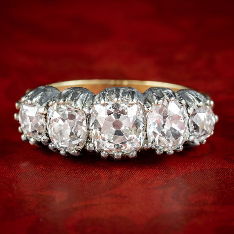 Antique colored diamond cluster ring – Kentshire